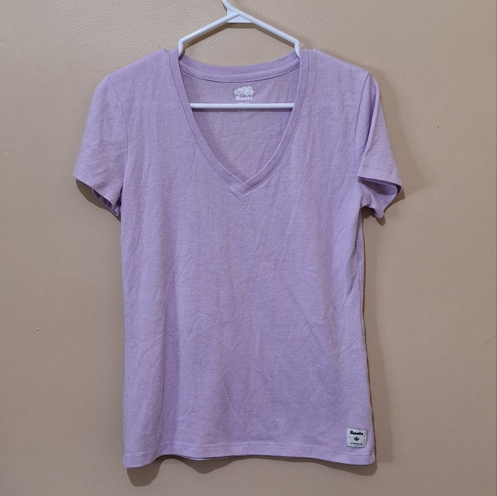 Roots V Neck Tshirt